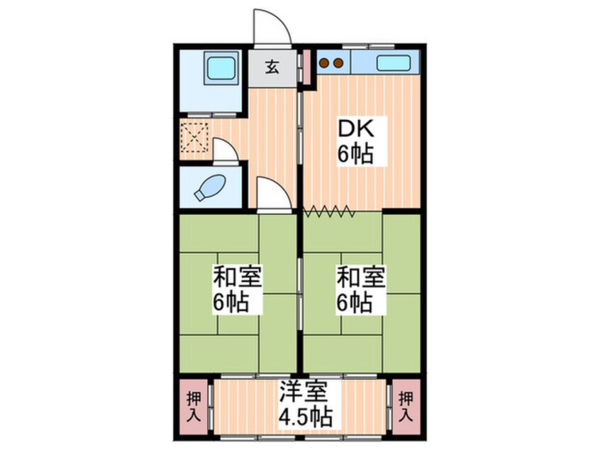 間取図 木谷ビル