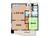 第2井上ビル 2LDKの間取り