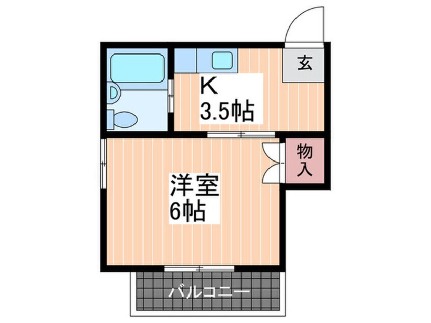 間取図 Sビル本川