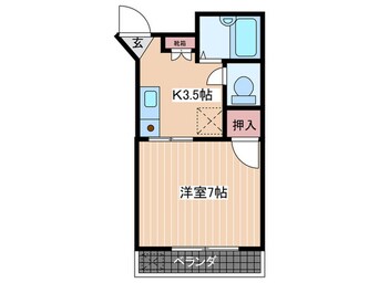 間取図 朝日ビル