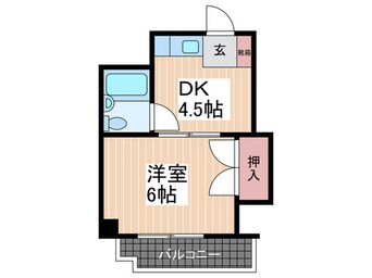 間取図 メゾン中山南