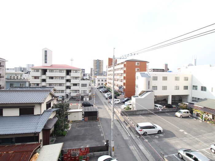 室内からの展望 コーポ高島