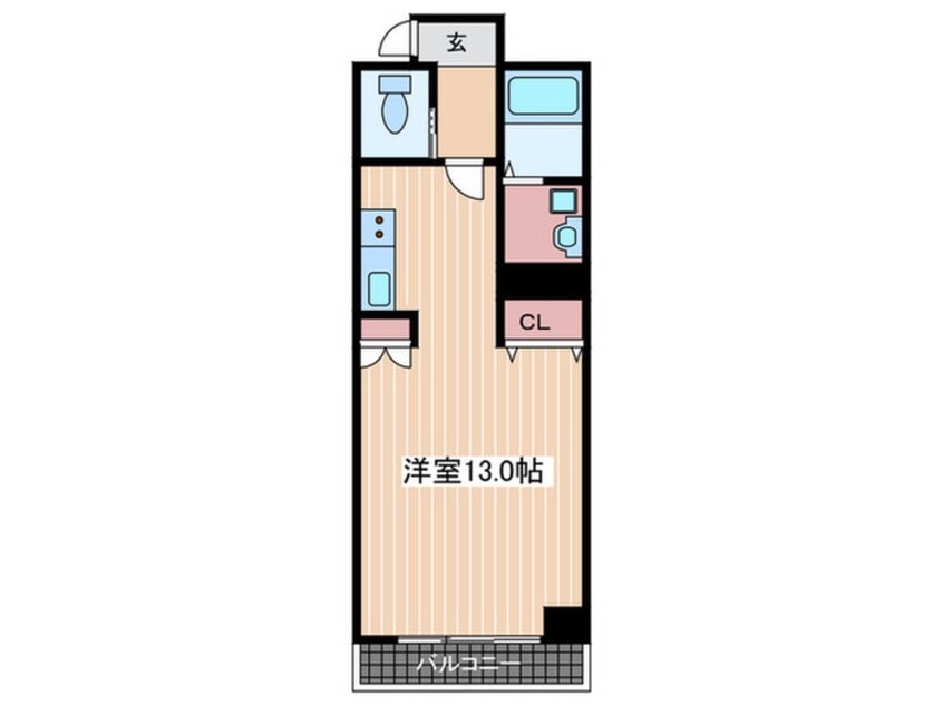 間取図 カサ・ヴェルデ八丁堀