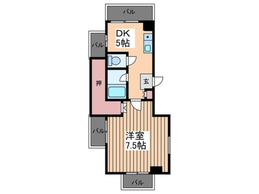 間取図 パルク西十日市