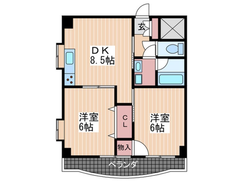 間取図 Paddy Ⅲ