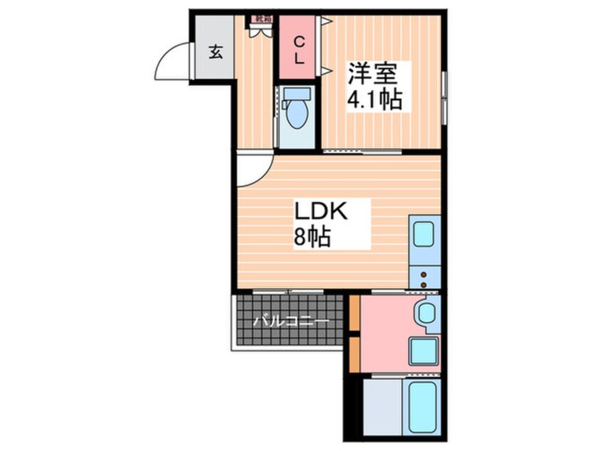 間取図 Lien城内