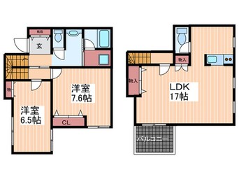 間取図 ライトコート矢賀