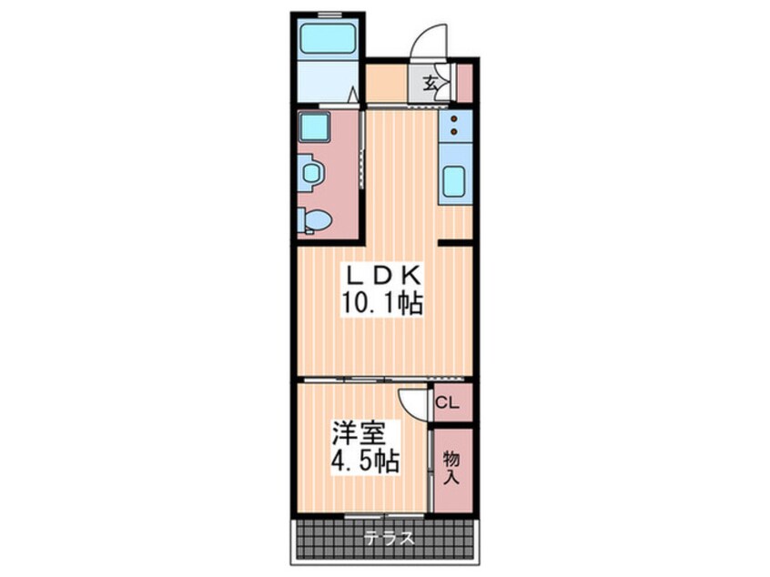 間取図 花水木