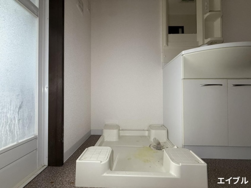 洗濯機置場 花水木