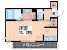 シャルール 1Rの間取り