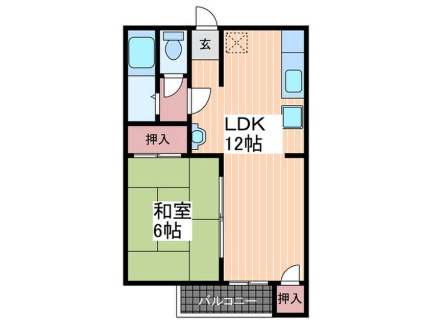 間取図 細田山ビル