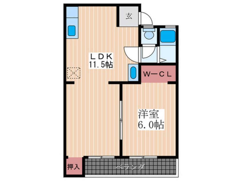 間取図 細田山ビル