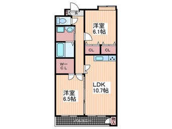 間取図 クロスデータビルＮｏ．２７