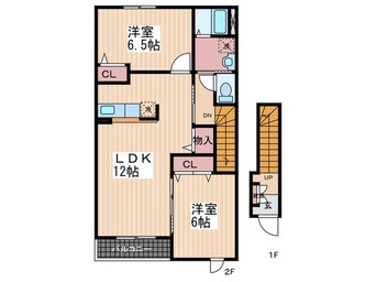 間取図 ベル・ウィステリアⅢ