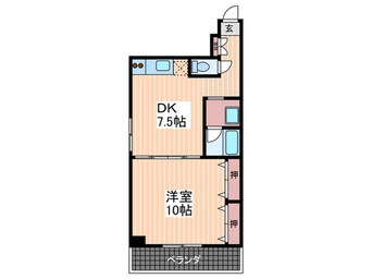 間取図 角本ビル