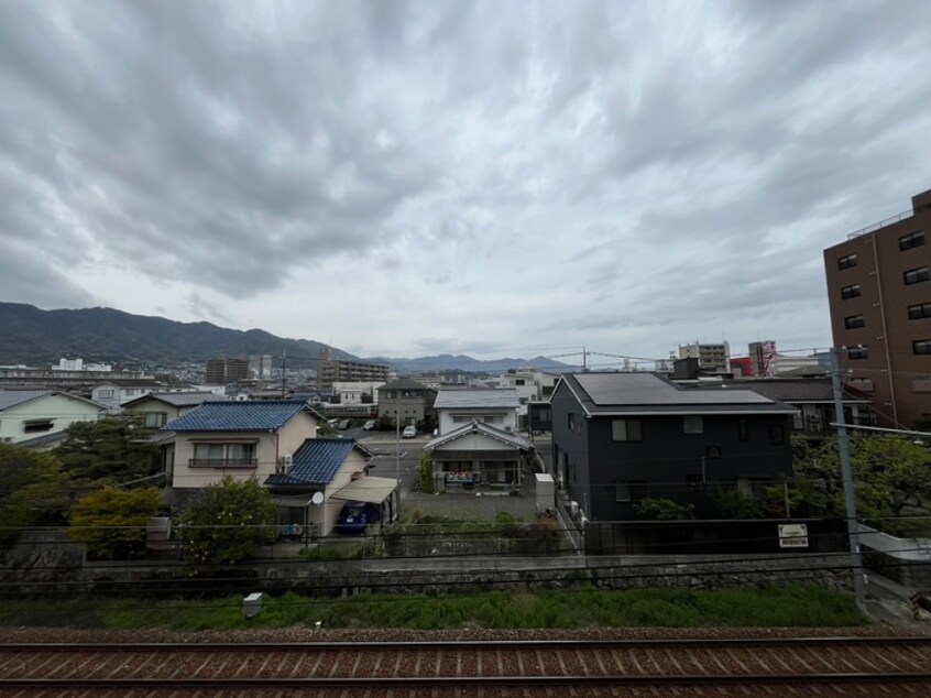 室内からの展望 大下屋ビル