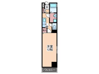 間取図 パレグレース鶴見