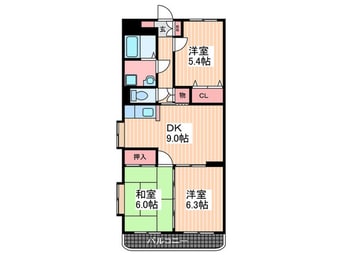 間取図 ユーミー小幡