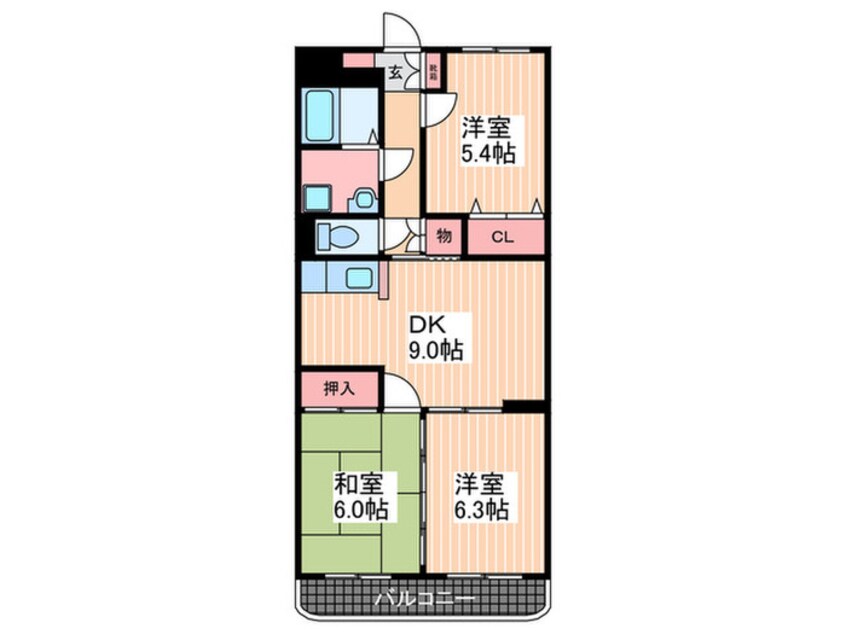 間取図 ユーミー小幡