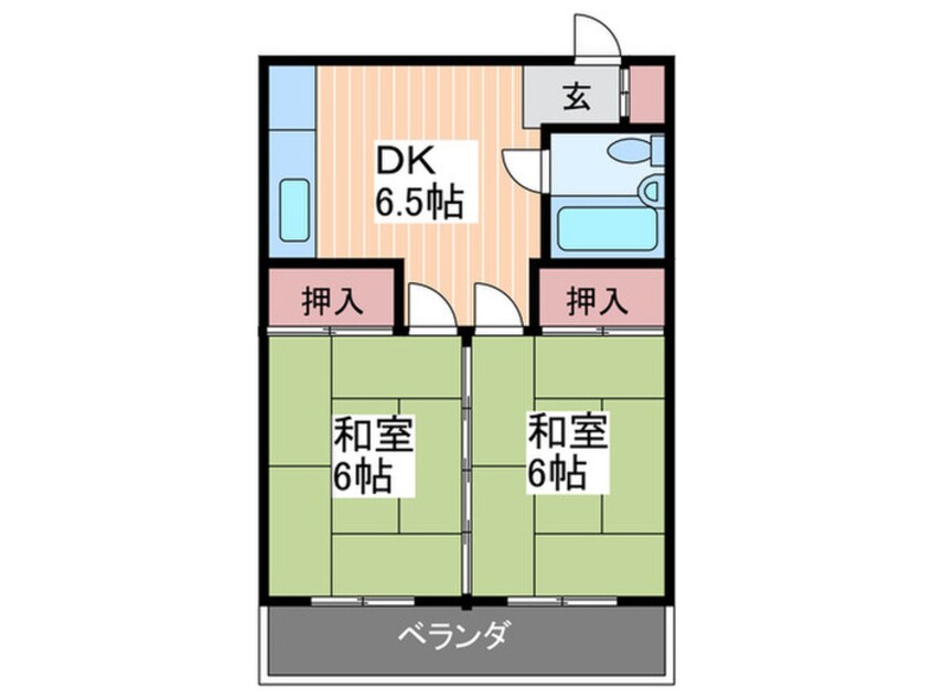 間取図 休石ビル