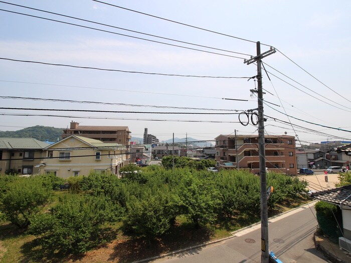 室内からの展望 セジュ－ル梅林