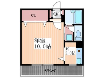 間取図 インターナショナルビル