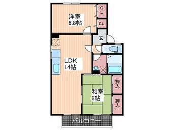 間取図 セジュール大谷　Ａ棟