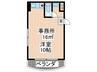 新里ビル 1Rの間取り