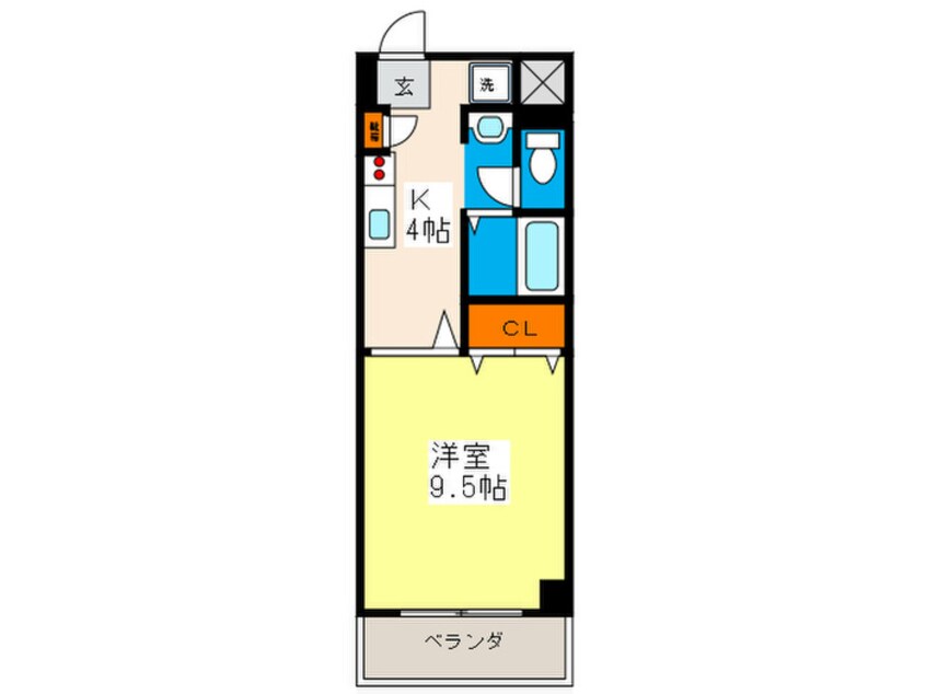 間取図 シャルム豊明