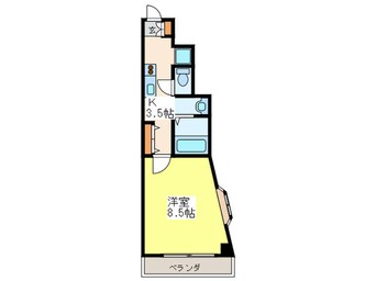 間取図 シャルム豊明