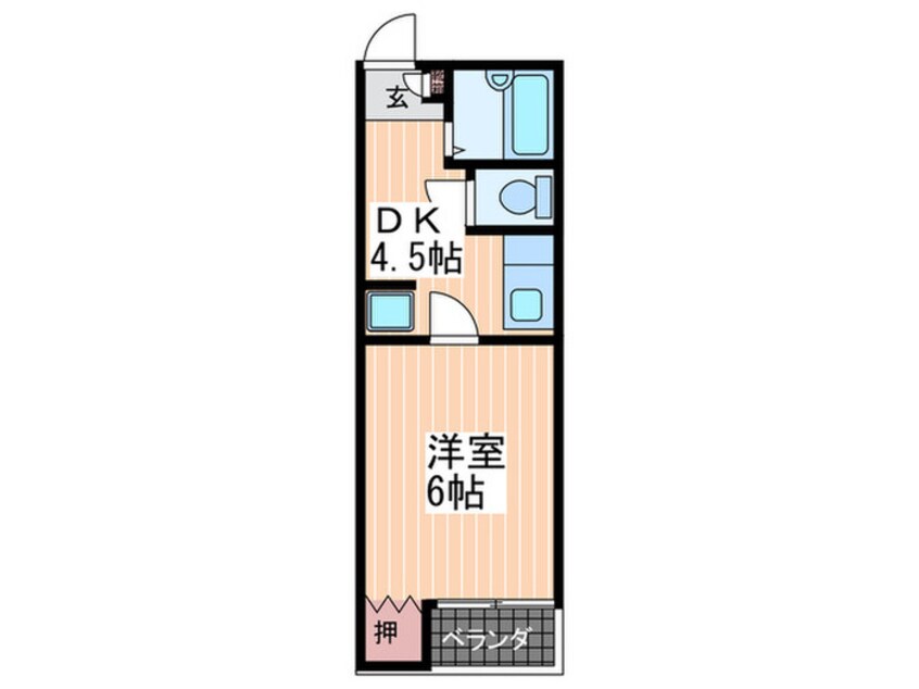 間取図 豊明ビル