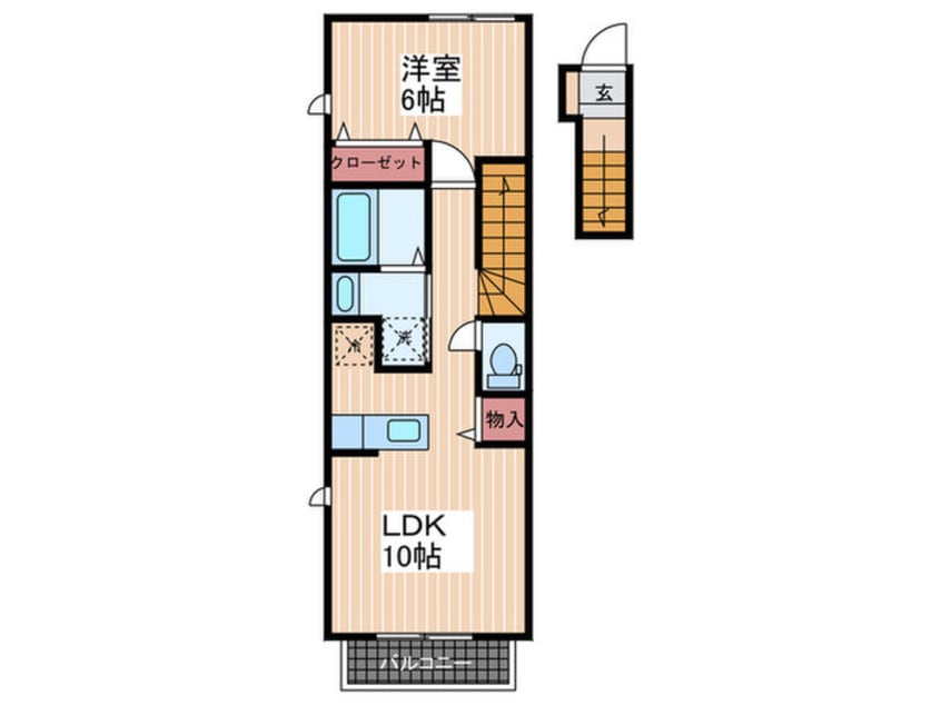 間取図 モンリーヴル