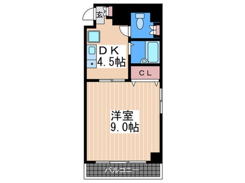 間取図 ブルースカイ小町