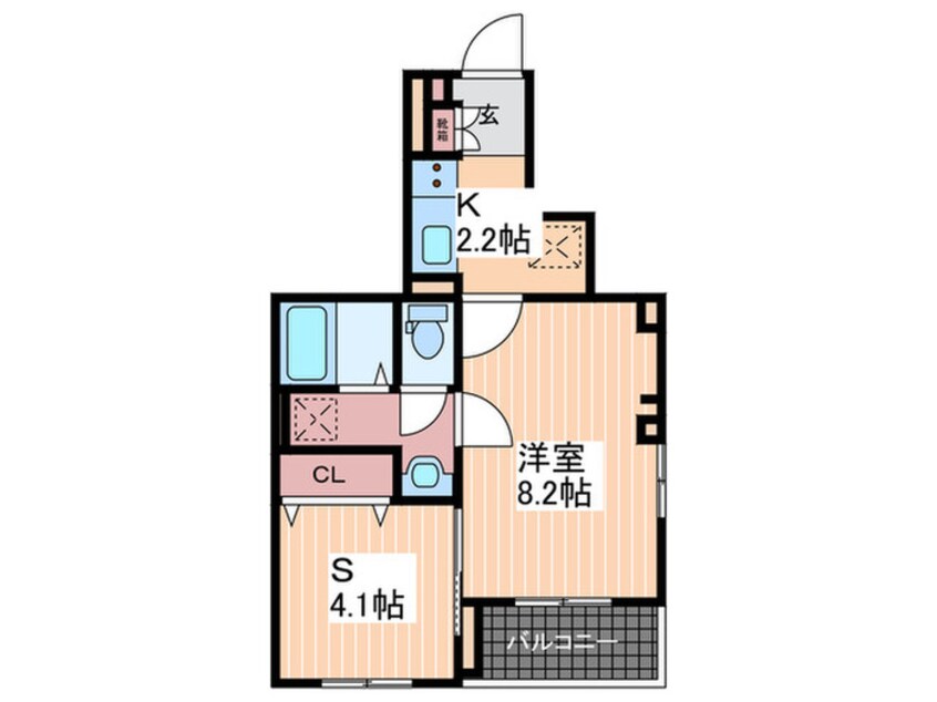 間取図 スマイル西原