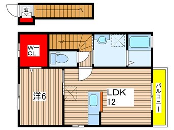 間取図 カスタニエ緑井