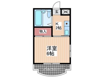 間取図 ヴェルミヤケ