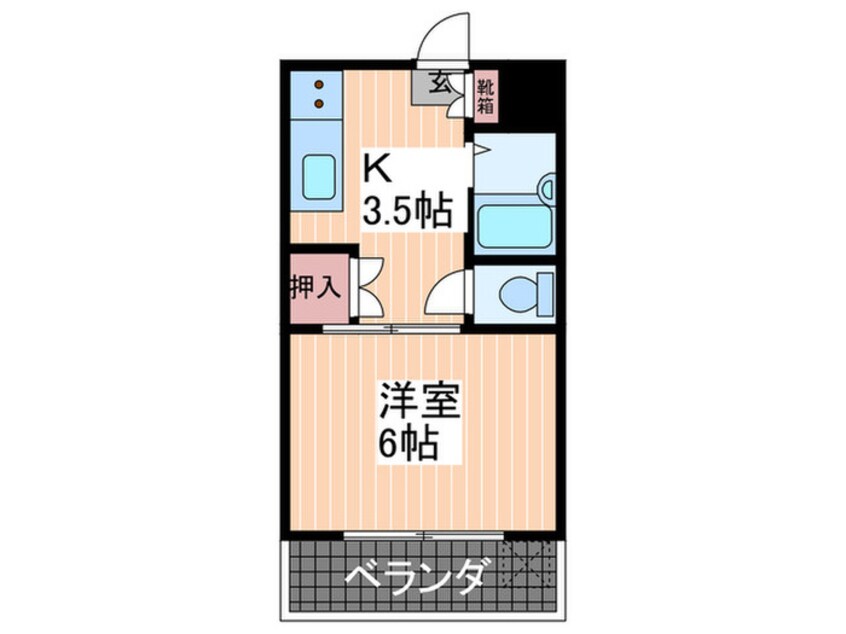 間取図 第1ガーデン