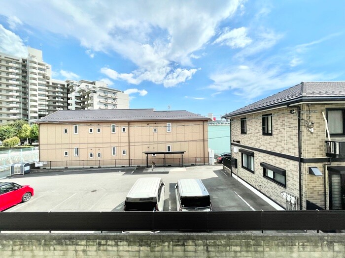 室内からの展望 耕雲ハイツＢ棟