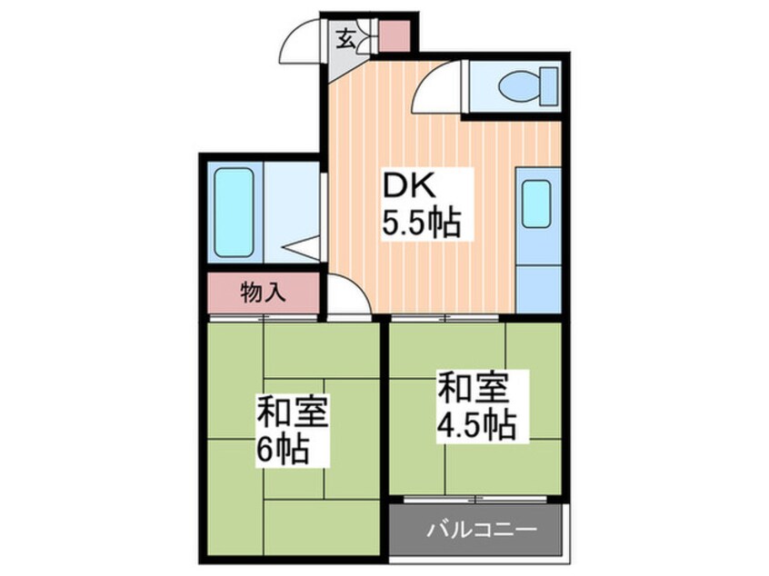 間取図 窪田ビル