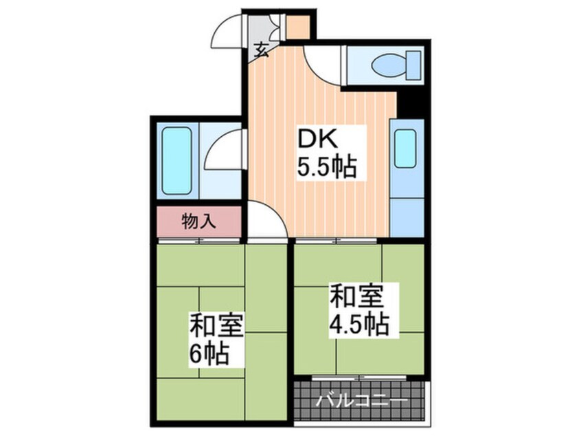 間取図 窪田ビル