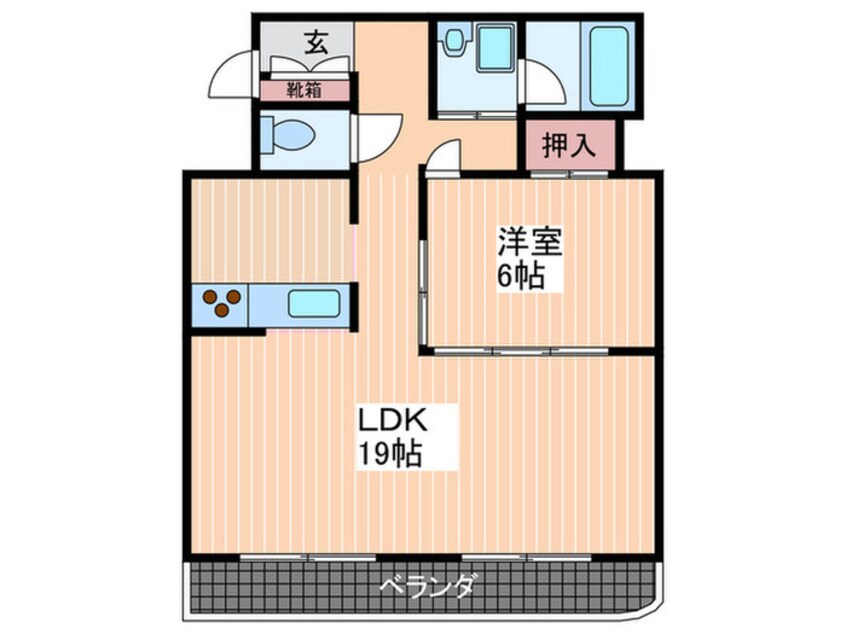 間取図 ファミール十日市
