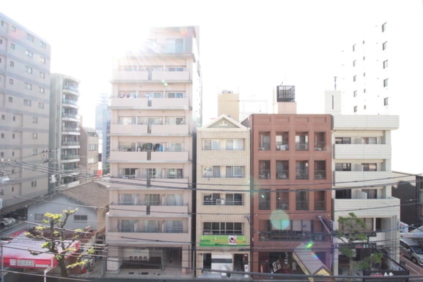 室内からの展望 コートＭ