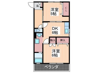 間取図 熊本ビル