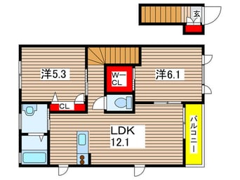 間取図 ハピネス壱番館