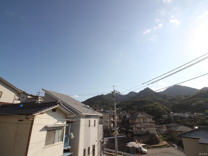 室内からの展望 天神マンション