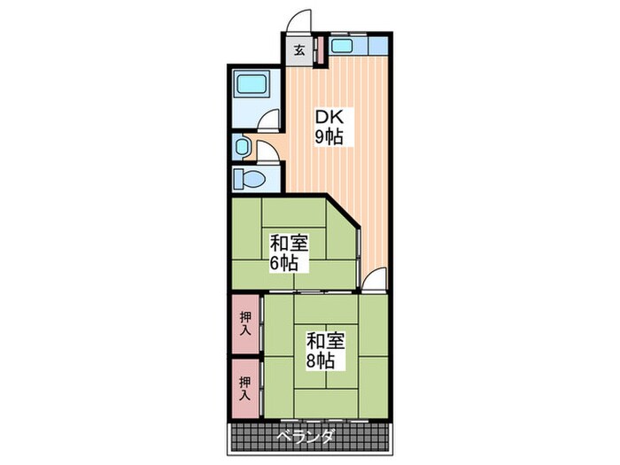 間取り図 下脇ビル