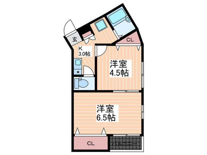 間取り図 サンシャイン山陽