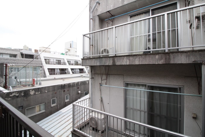 室内からの展望 西田ビル
