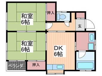 間取図 草津ＦＬＡＴＳ