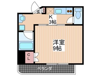 間取図 Alloggio浜本